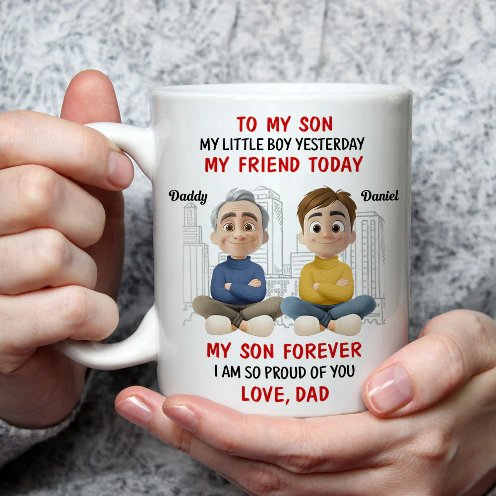 My Choice, My Child, My Love - Personalized Custom Mug - Image 3