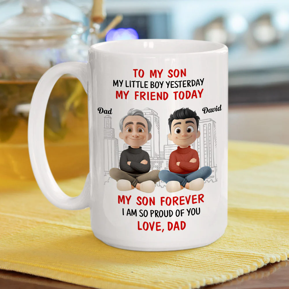 My Choice, My Child, My Love - Personalized Custom Mug - Image 4