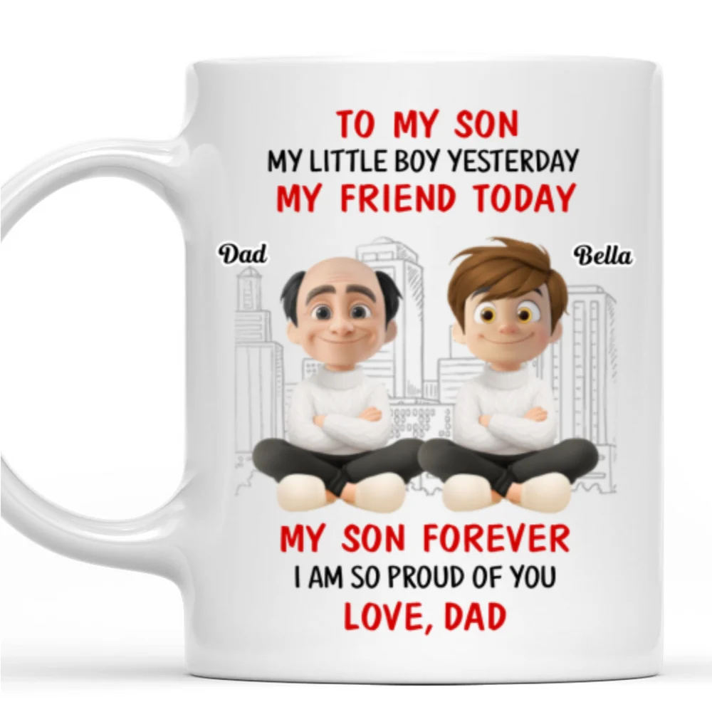 My Choice, My Child, My Love - Personalized Custom Mug - Image 7