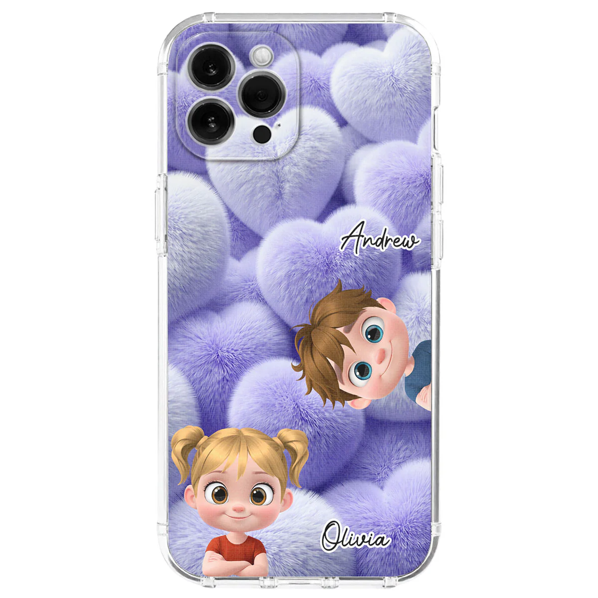 My Cute Grandkids - Personalized Custom 3D Effect Phone Case