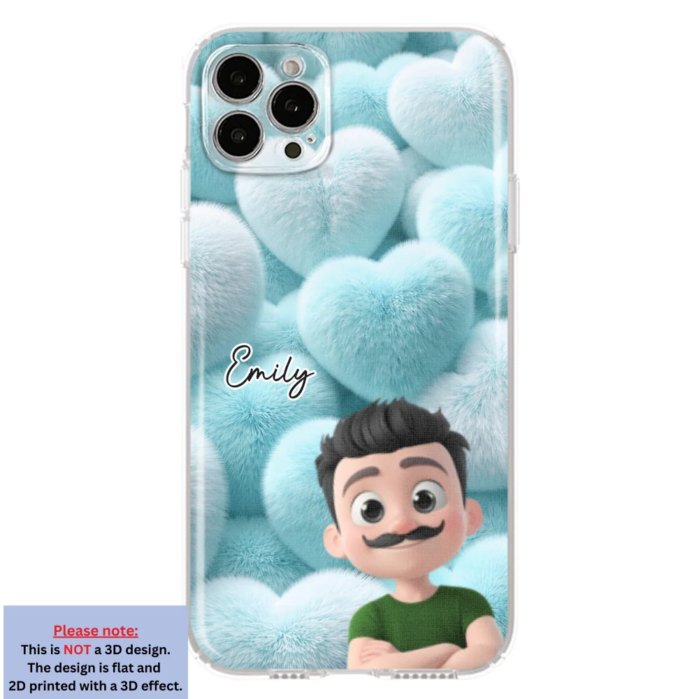 My Cute Grandkids - Personalized Custom 3D Effect Phone Case - Image 16