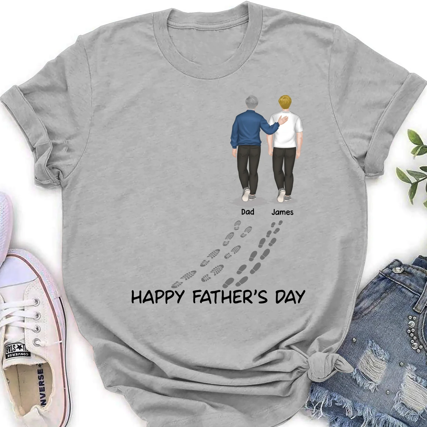 My Dad Is My Hero - Personalized Custom Shirt - Image 27
