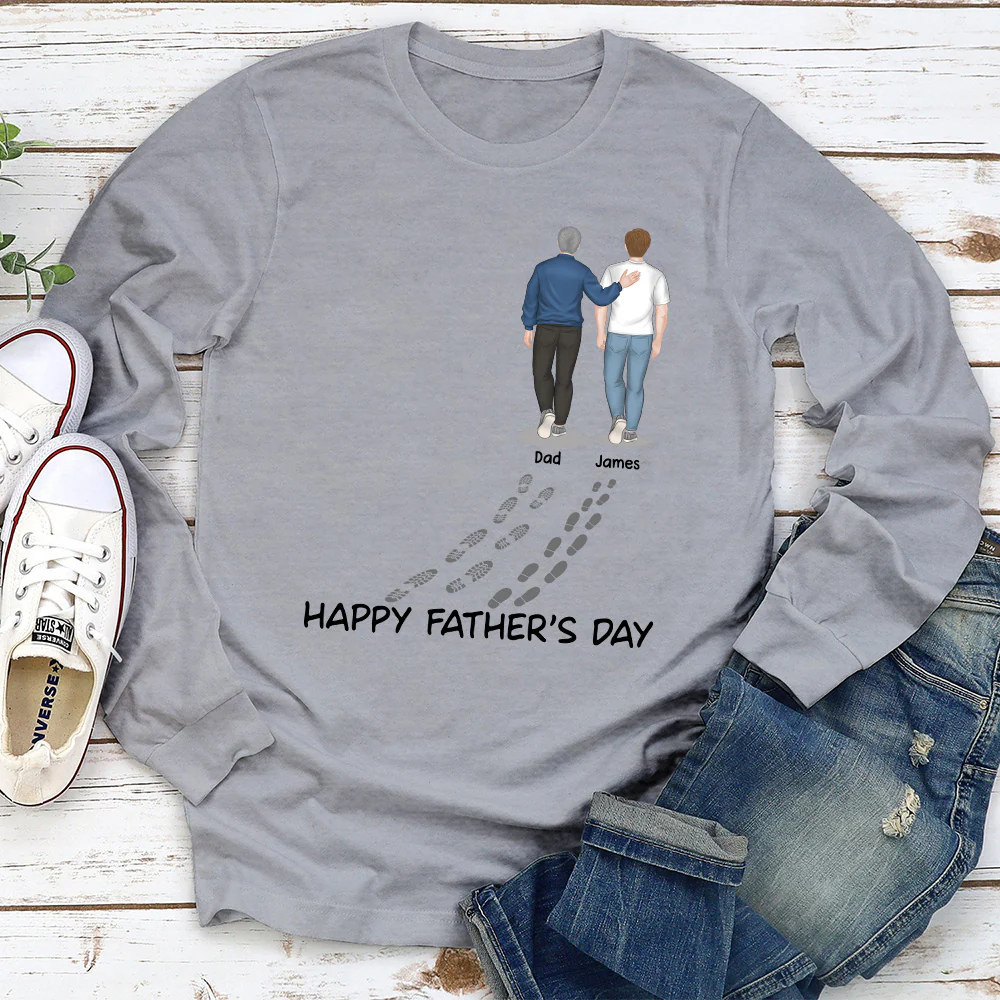 My Dad Is My Hero - Personalized Custom Shirt - Image 6