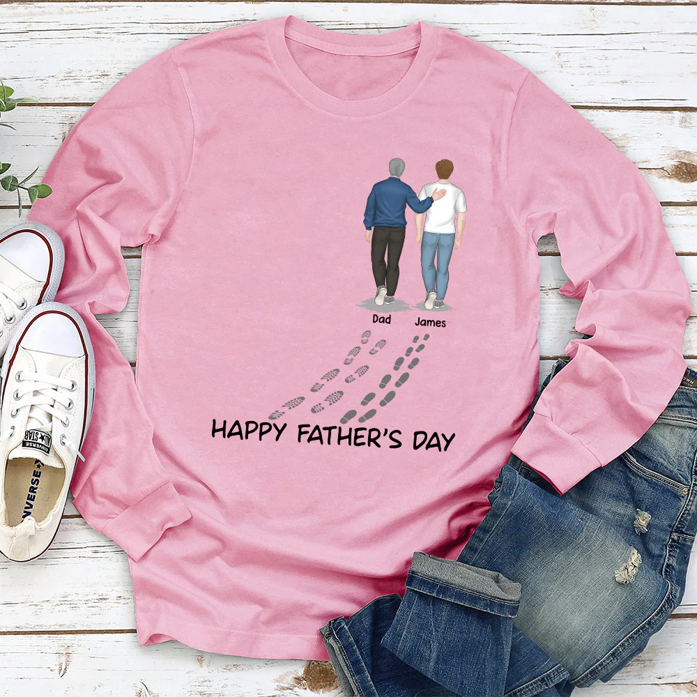 My Dad Is My Hero - Personalized Custom Shirt - Image 8