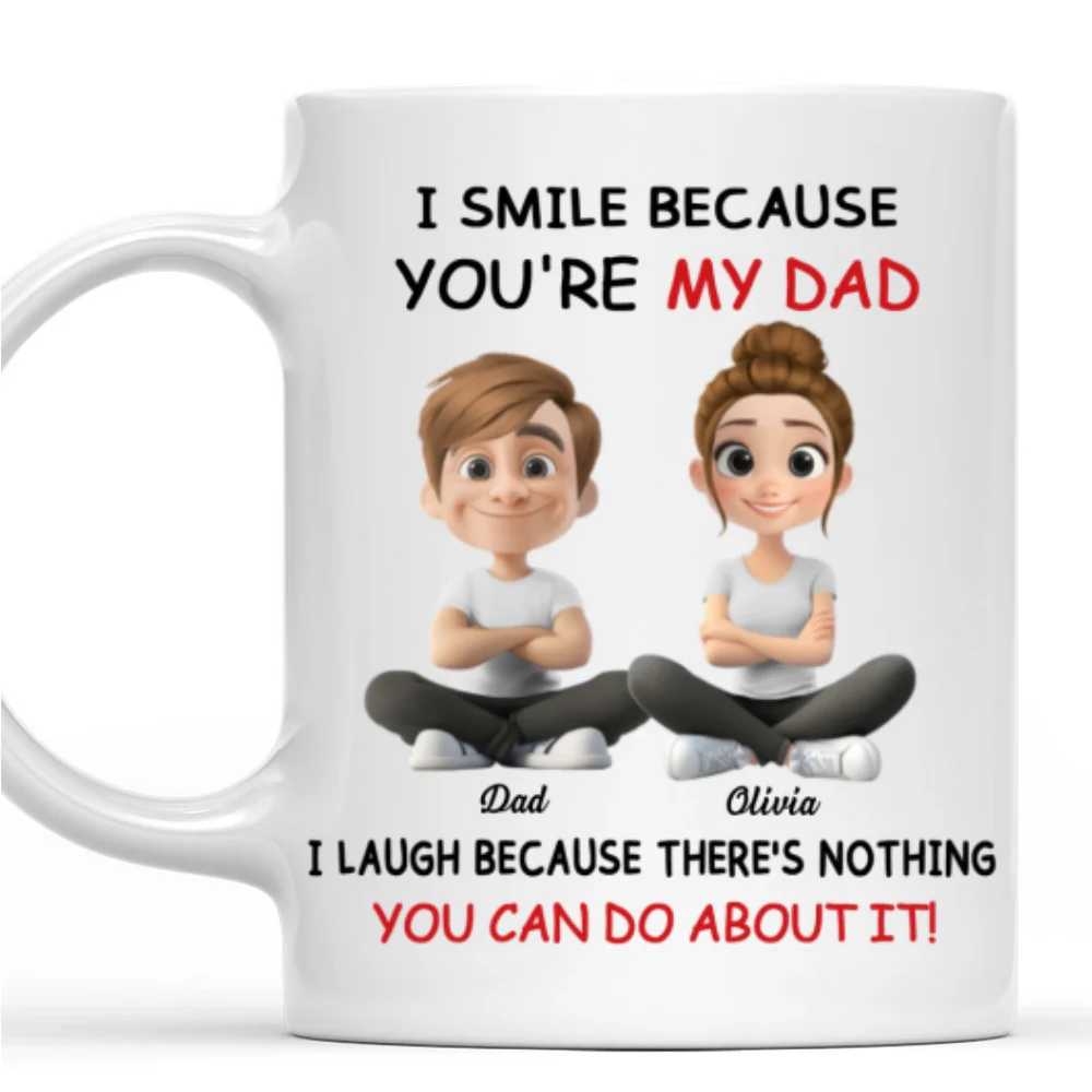 My Dad - Personalized Custom Coffee Mug - Image 7