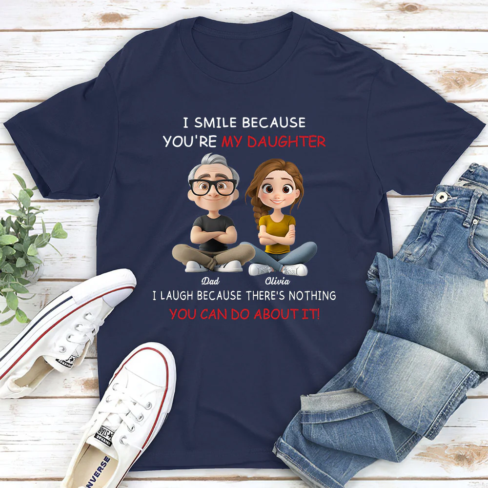 My Daughter - Personalized Custom Shirt - Image 2