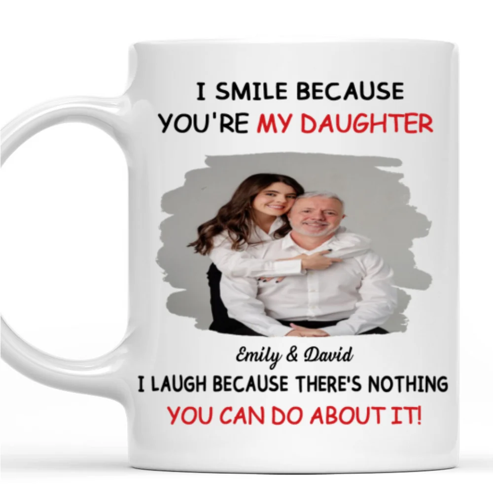My Daughter Photo - Personalized Custom Coffee Mug - Image 6