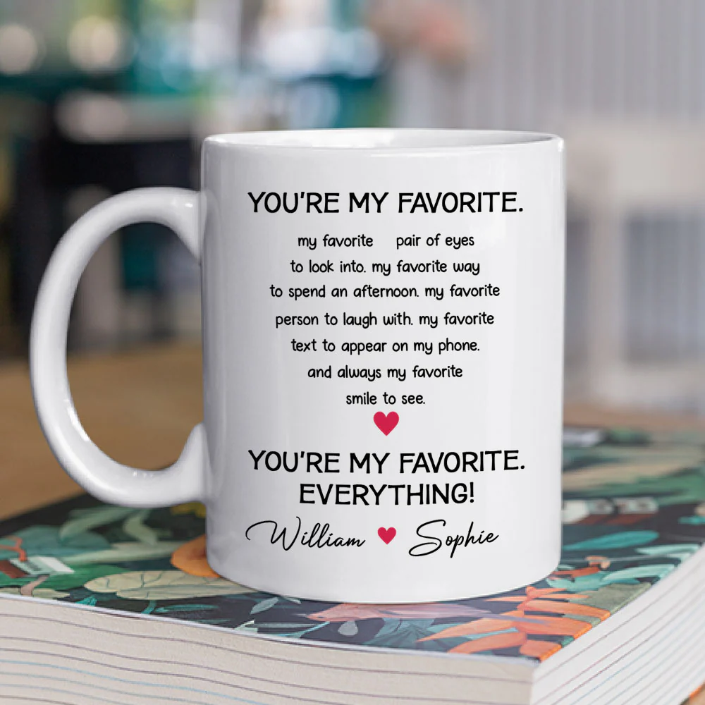 My Everything - Personalized Custom Coffee Mug - Image 2