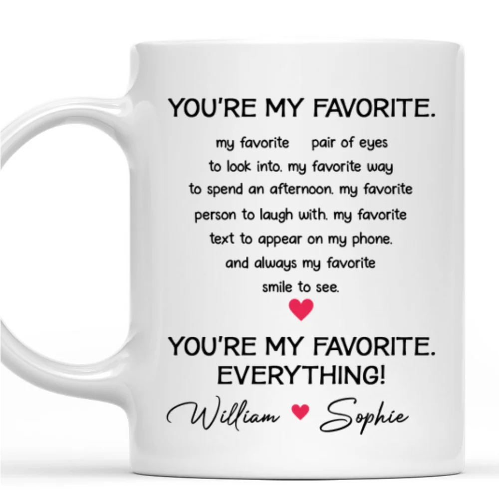My Everything - Personalized Custom Coffee Mug - Image 9
