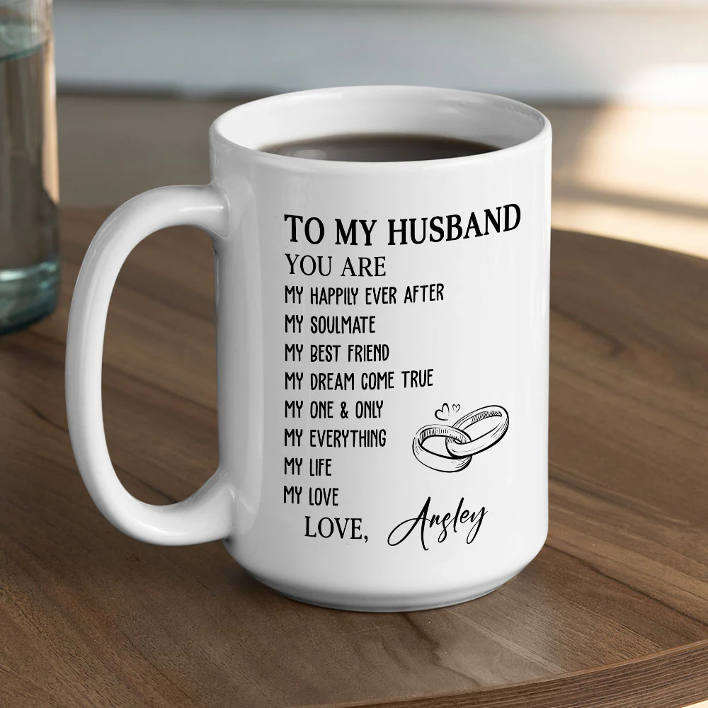 My Everything - Personalized Custom Coffee Mug - Image 5