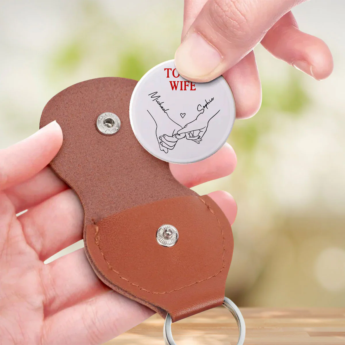My Everything - Personalized Custom Pocket Hug - Image 3