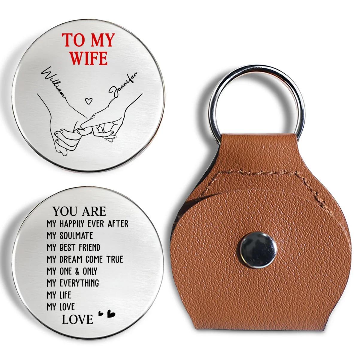 My Everything - Personalized Custom Pocket Hug - Image 7