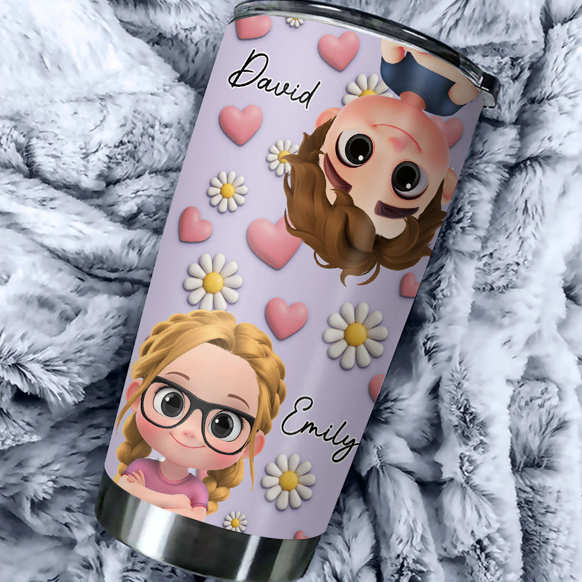 My Everything - Personalized Custom 3D Effect Tumbler - Image 3