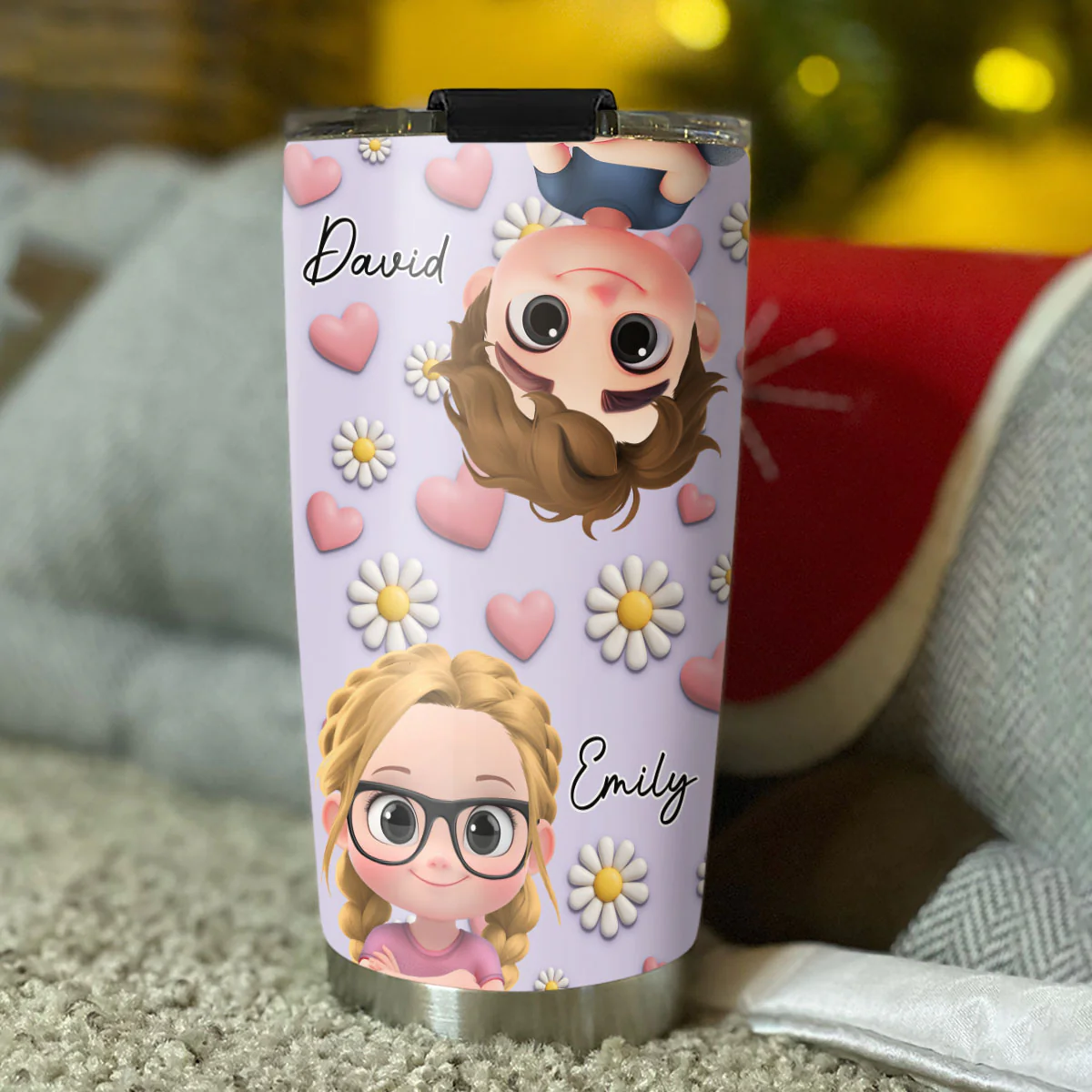 My Everything - Personalized Custom 3D Effect Tumbler - Image 5