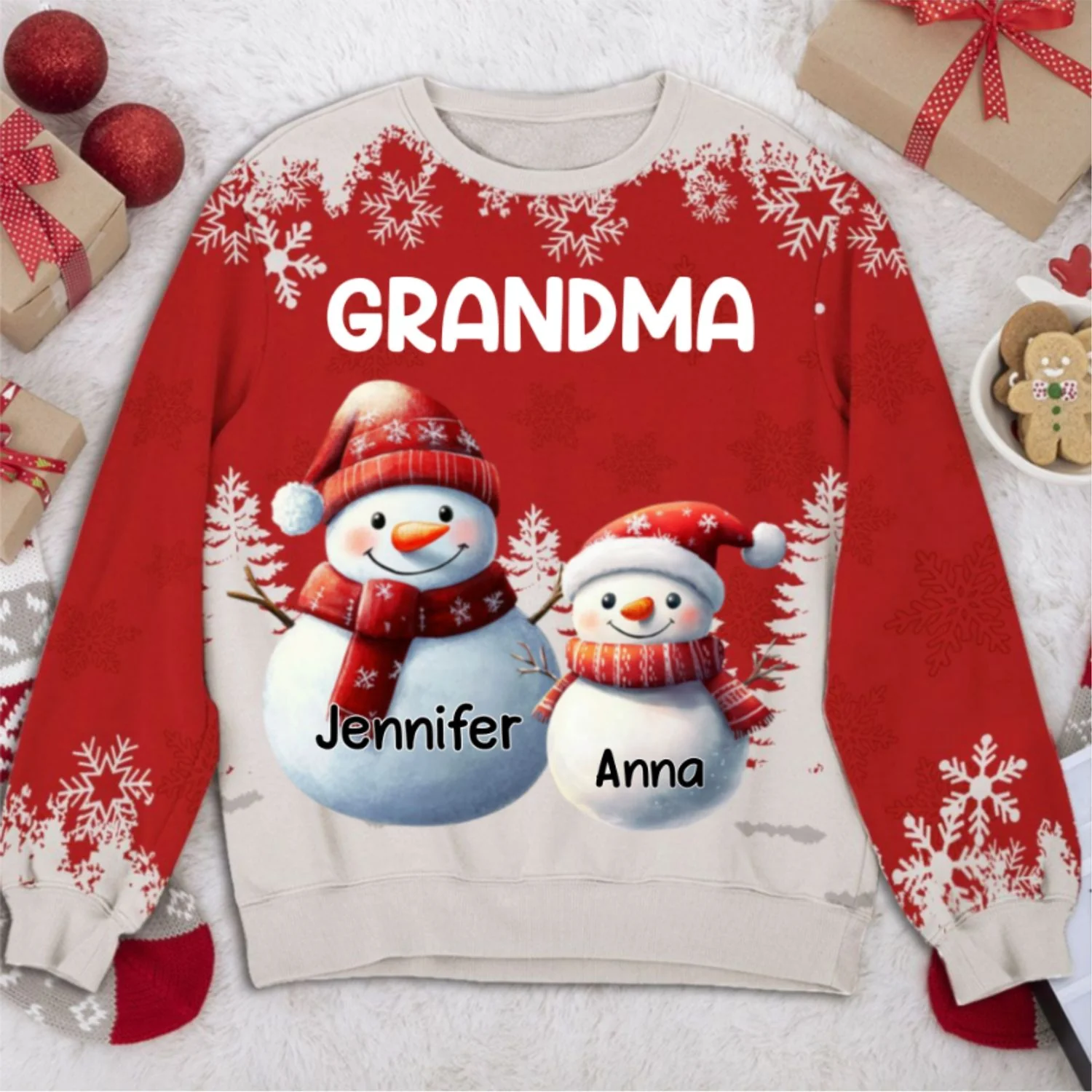 My Fav People Call Me - Personalized Custom All-Over-Print Sweatshirt - Image 7