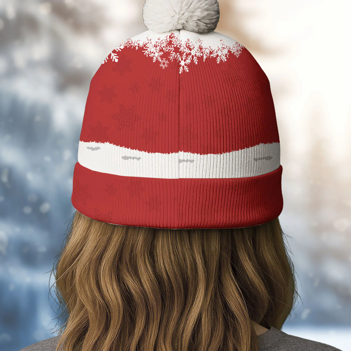 My Fav People Call Me - Personalized Custom Bobble Beanie Hat - Image 3