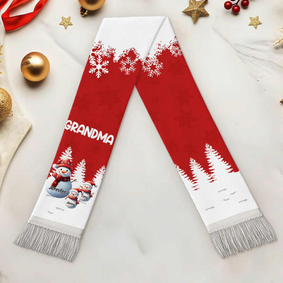 My Fav People Call Me - Personalized Custom Scarf - Image 2