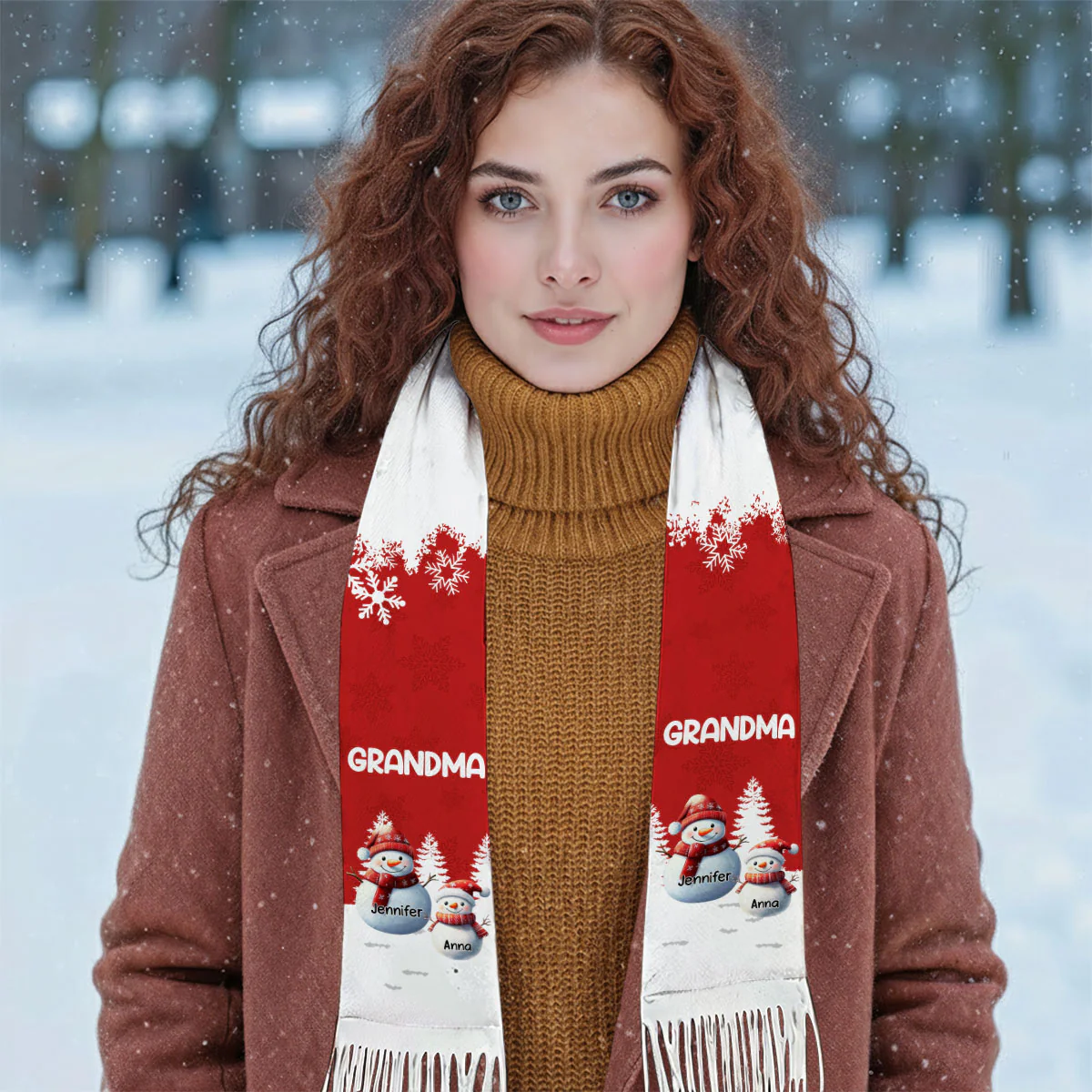 My Fav People Call Me - Personalized Custom Scarf - Image 3