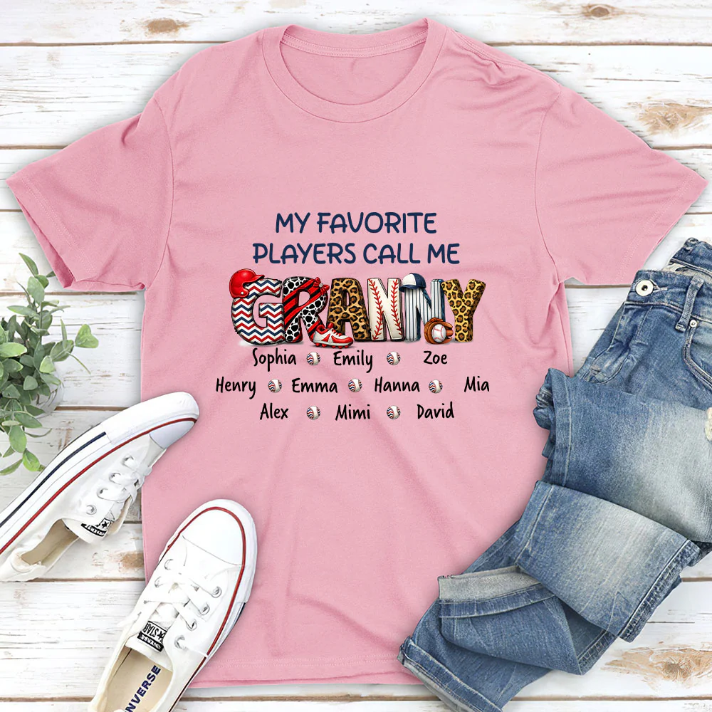 My Fav Players - Personalized Custom Shirt - Image 5