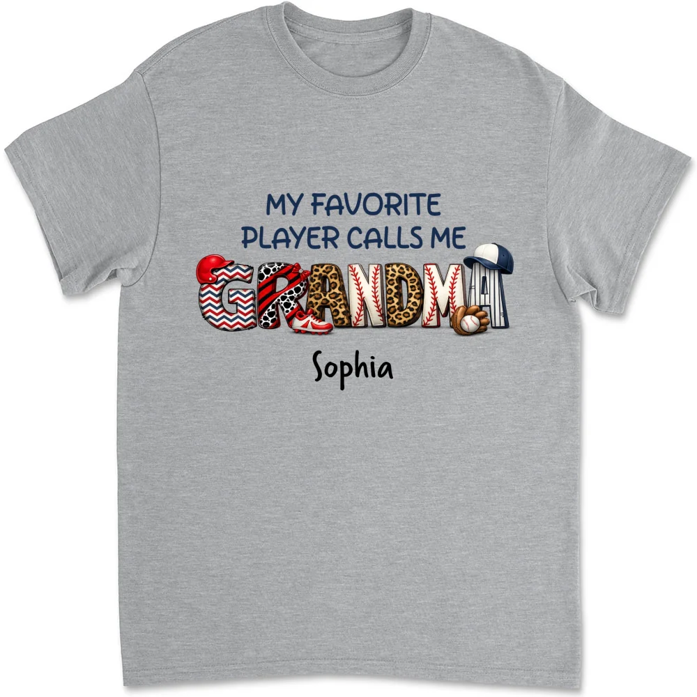 My Fav Players - Personalized Custom Shirt - Image 9