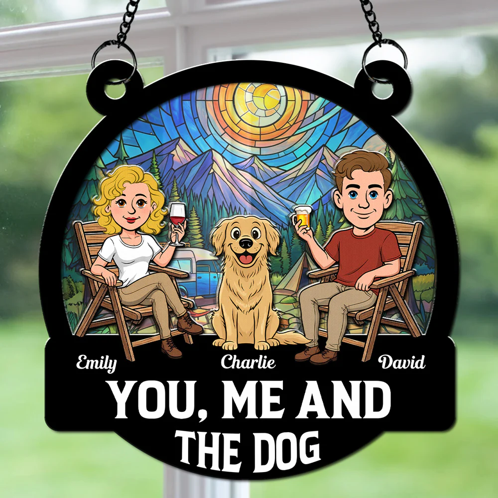 My Favorite Adventure Crew - Personalized Custom Suncatcher