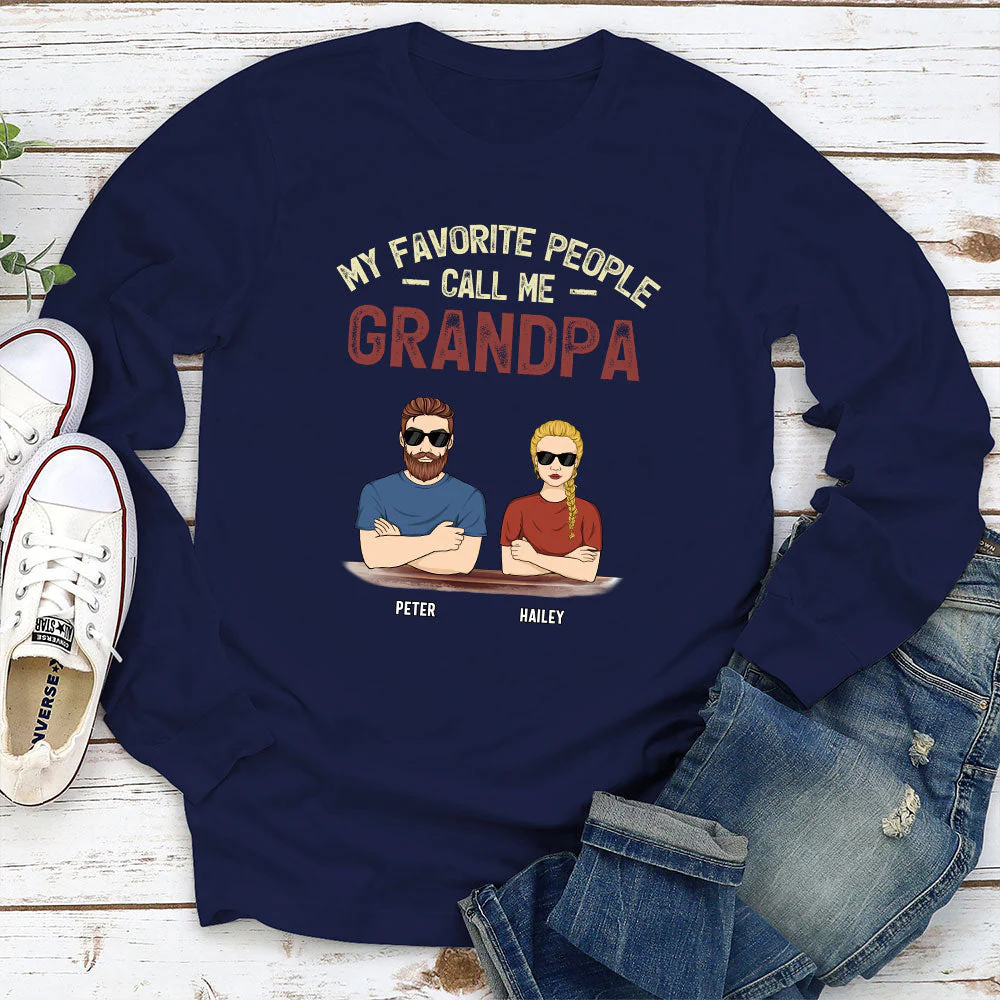 My Favorite People Call Me 2 - Personalized Custom Shirt - Image 4