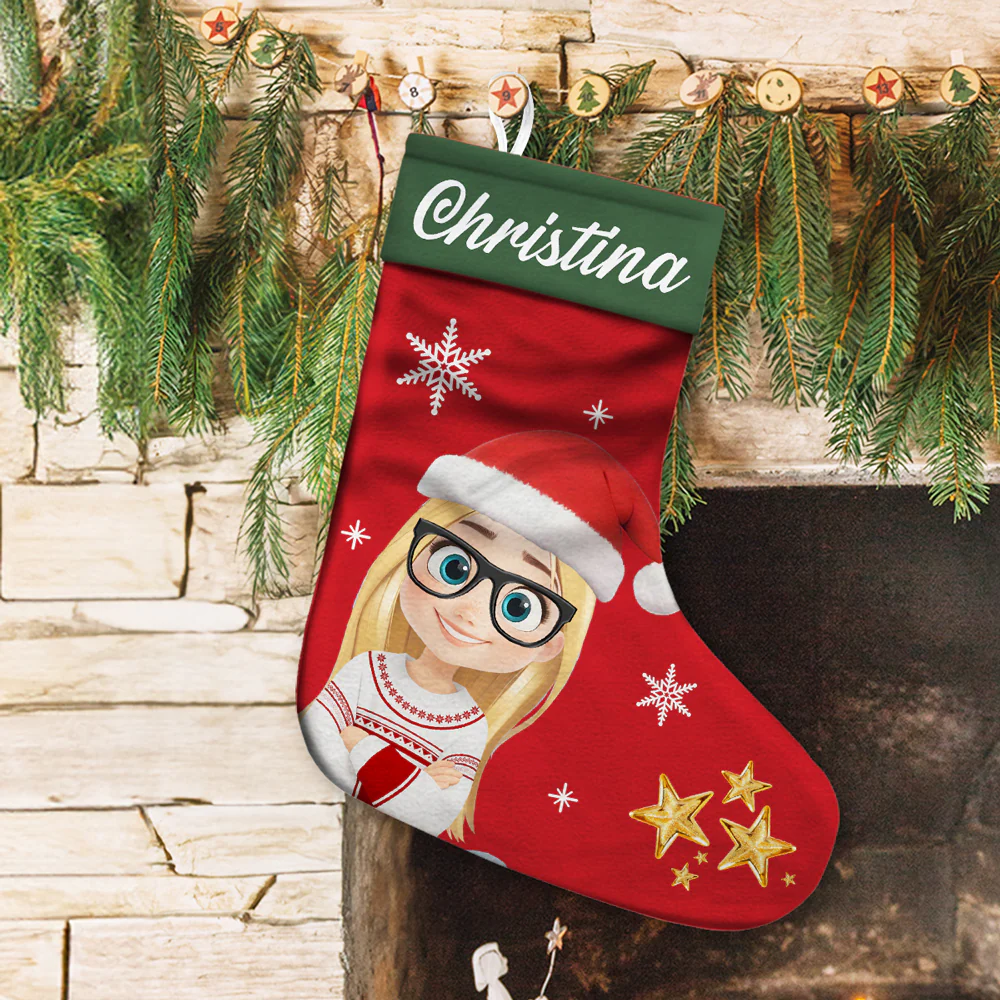 My Favorite People Call Me - Personalized Custom Christmas Stocking - Image 3