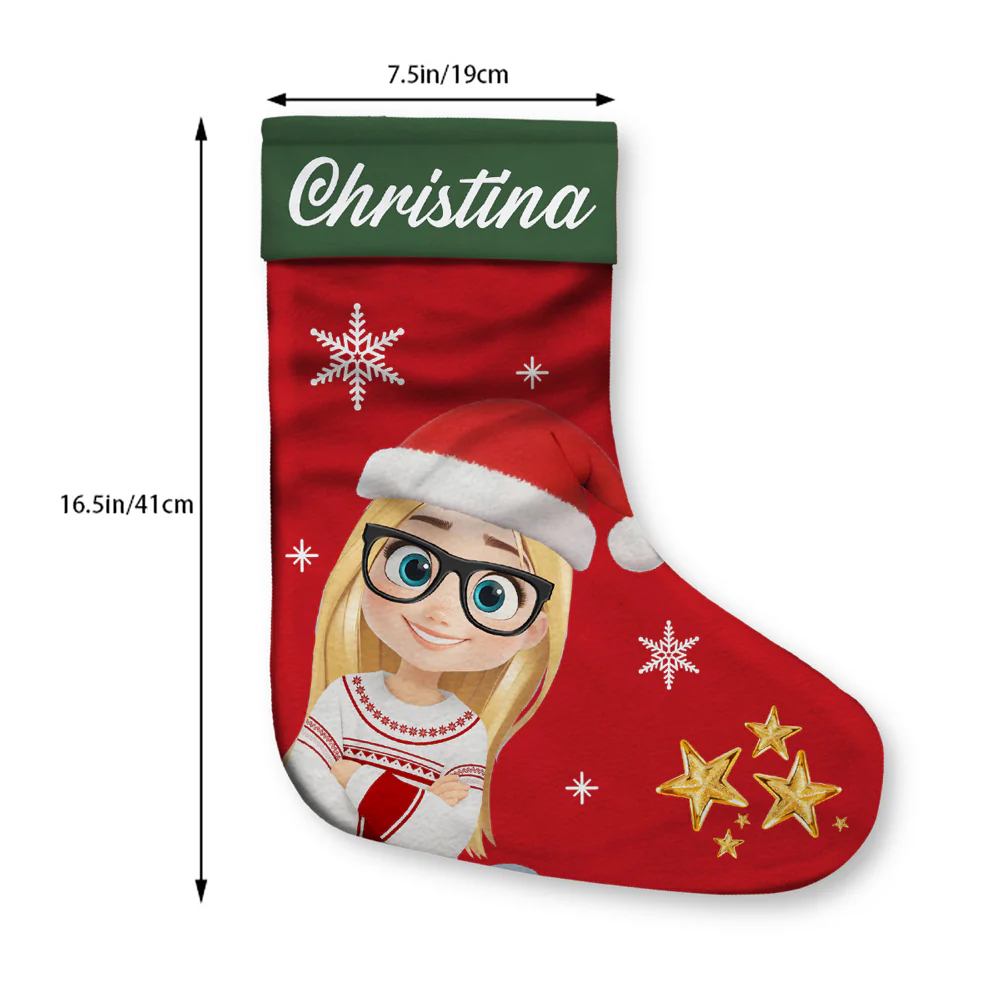 My Favorite People Call Me - Personalized Custom Christmas Stocking - Image 5