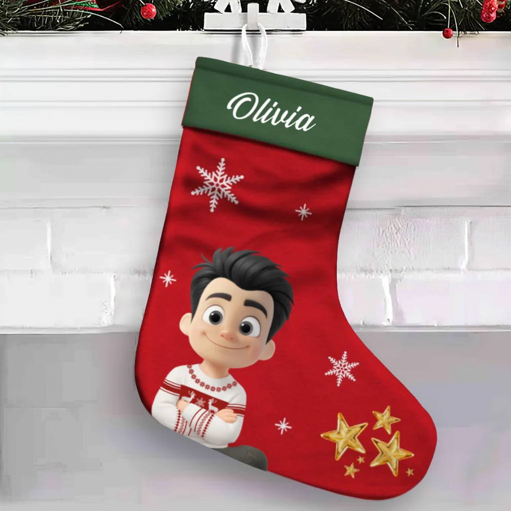 My Favorite People Call Me - Personalized Custom Christmas Stocking - Image 6