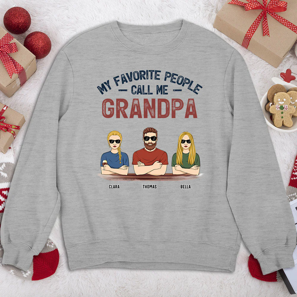 My Favorite People Call Me - Personalized Custom Shirt - Image 3