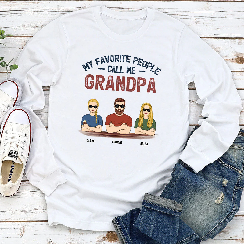 My Favorite People Call Me - Personalized Custom Shirt - Image 4
