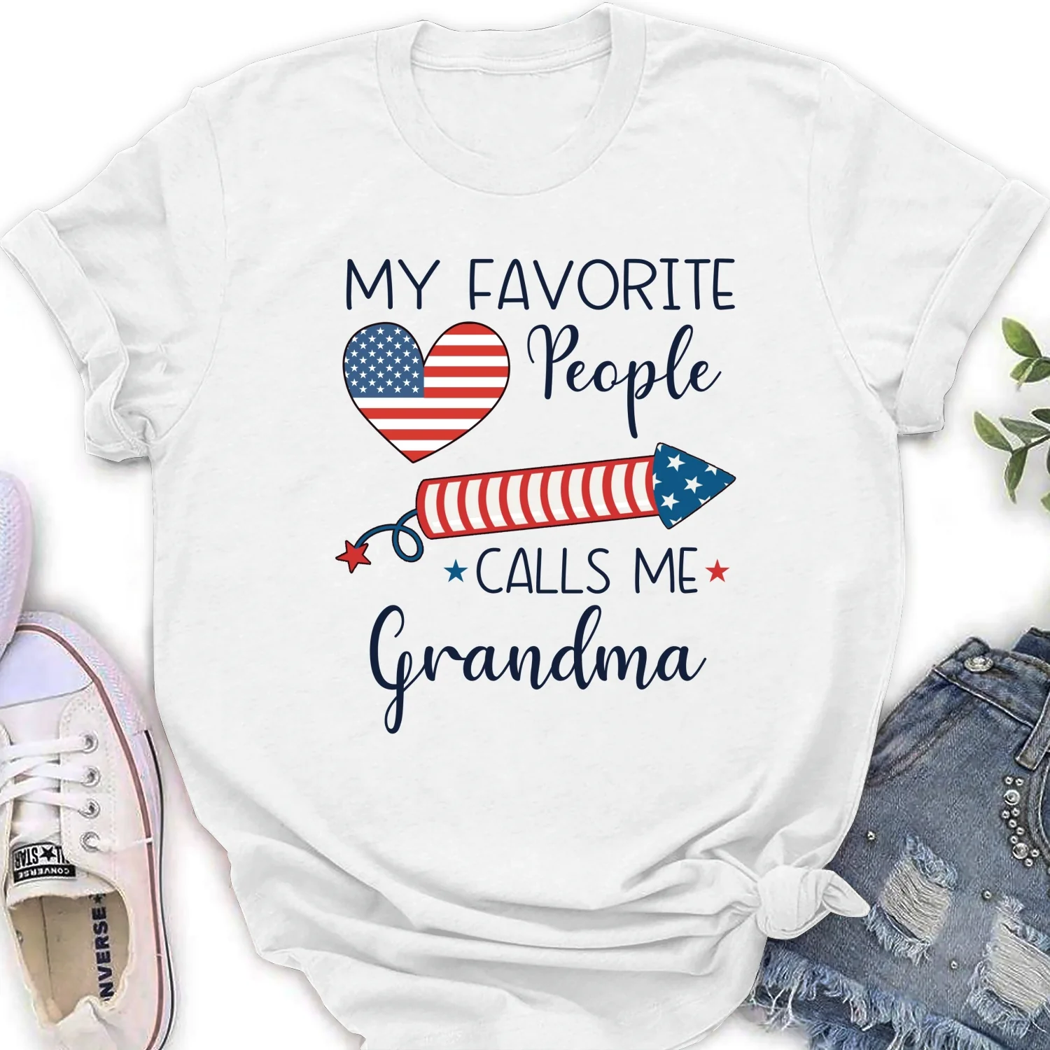 My Favorite People Calls Me Love - Personalized Custom Shirt - Image 13