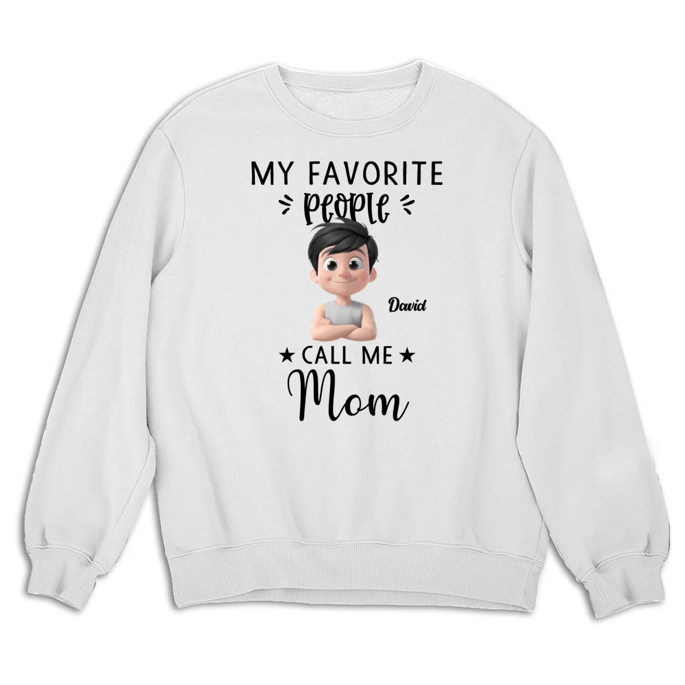 My Favorite People Calls Me - Personalized Custom Shirt - Image 13