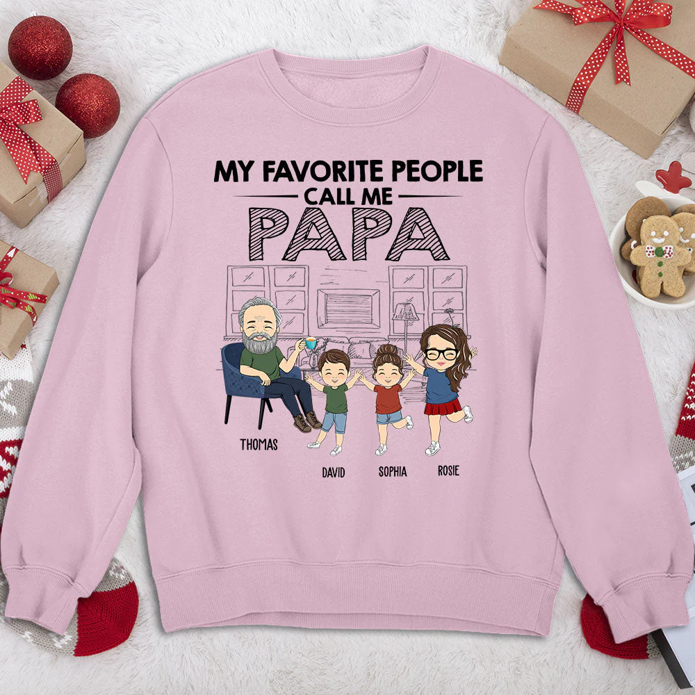 My Favorite People - Personalized Custom Shirt - Image 4
