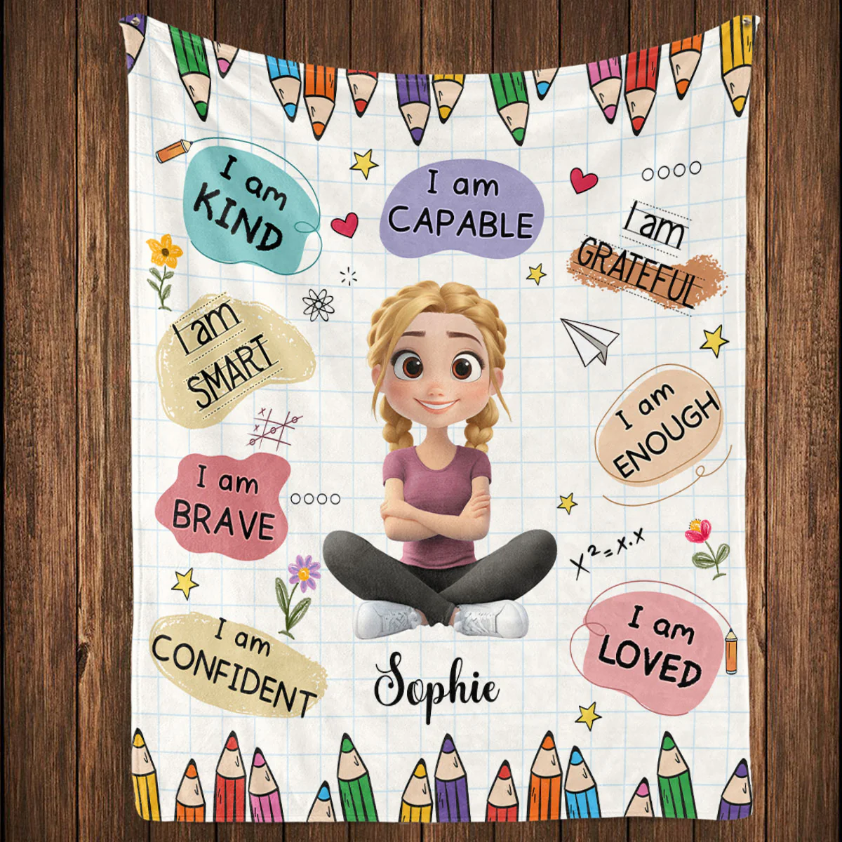 My Favorite Person - Personalized Custom Fleece Blanket - Image 4