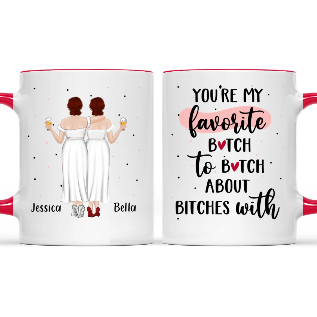 My Favorite - Personalized Custom Accent Mug - Image 11