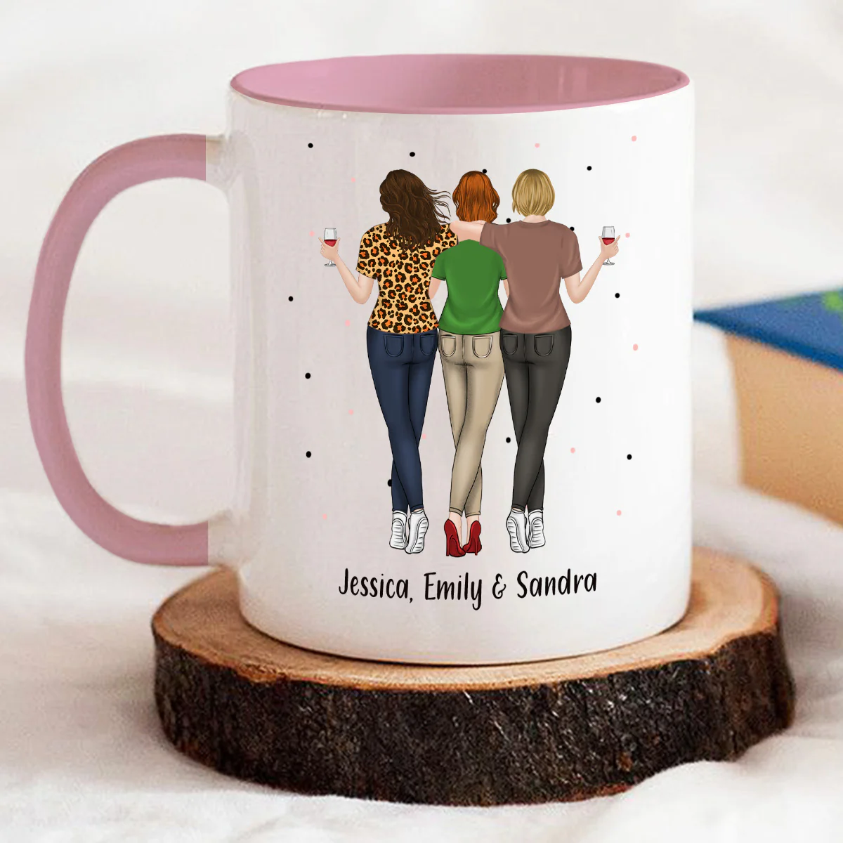 My Favorite - Personalized Custom Accent Mug - Image 5