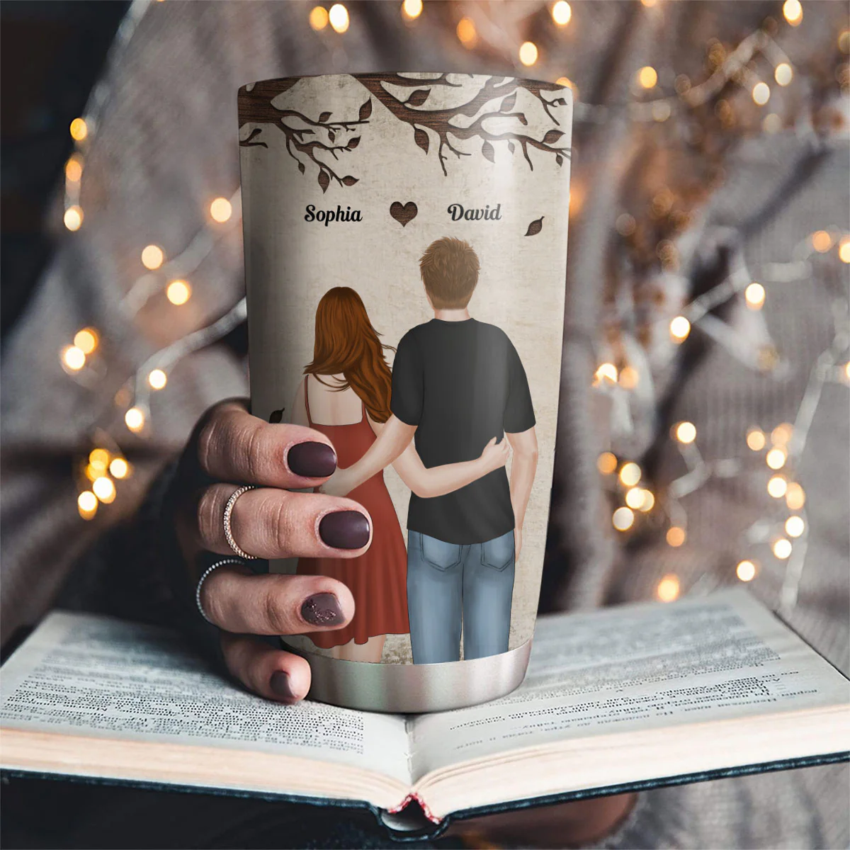 My Favorite Place - Personalized Custom Tumbler - Image 2