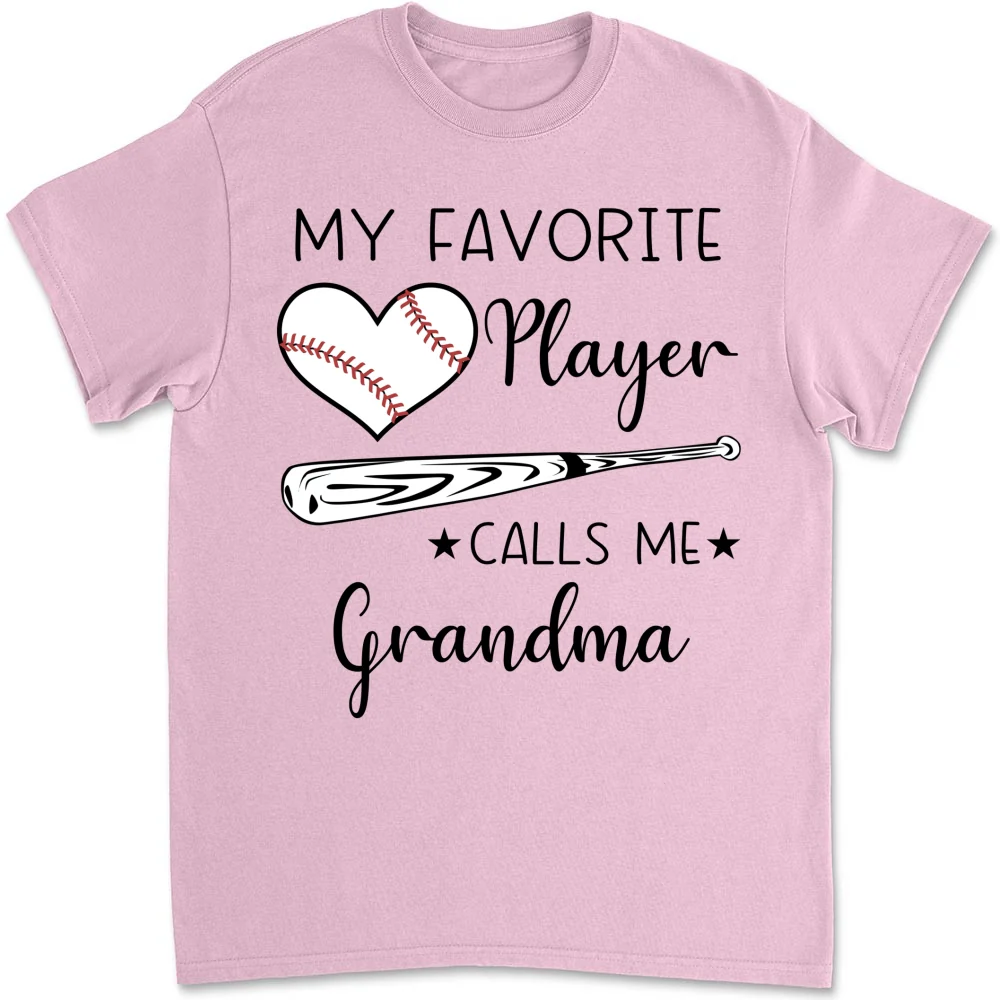 My Favorite Player Calls Me - Personalized Custom Shirt - Image 8