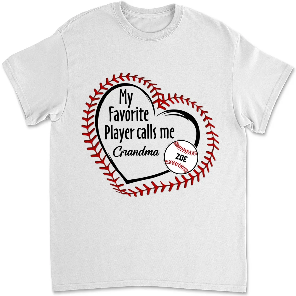 My Favorite Players Call Me - Personalized Custom Shirt - Image 6