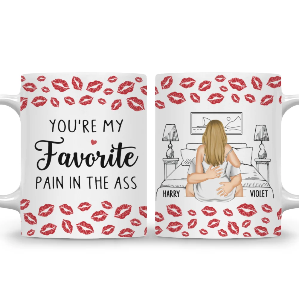 My Favourite Pain - Personalized Custom Coffee Mug - Image 7