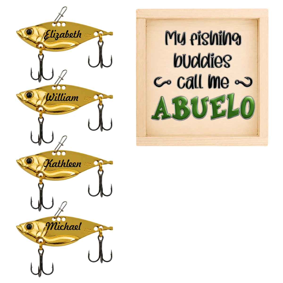 My Fishing Buddy - Personalized Custom Fishing Lure - Image 11