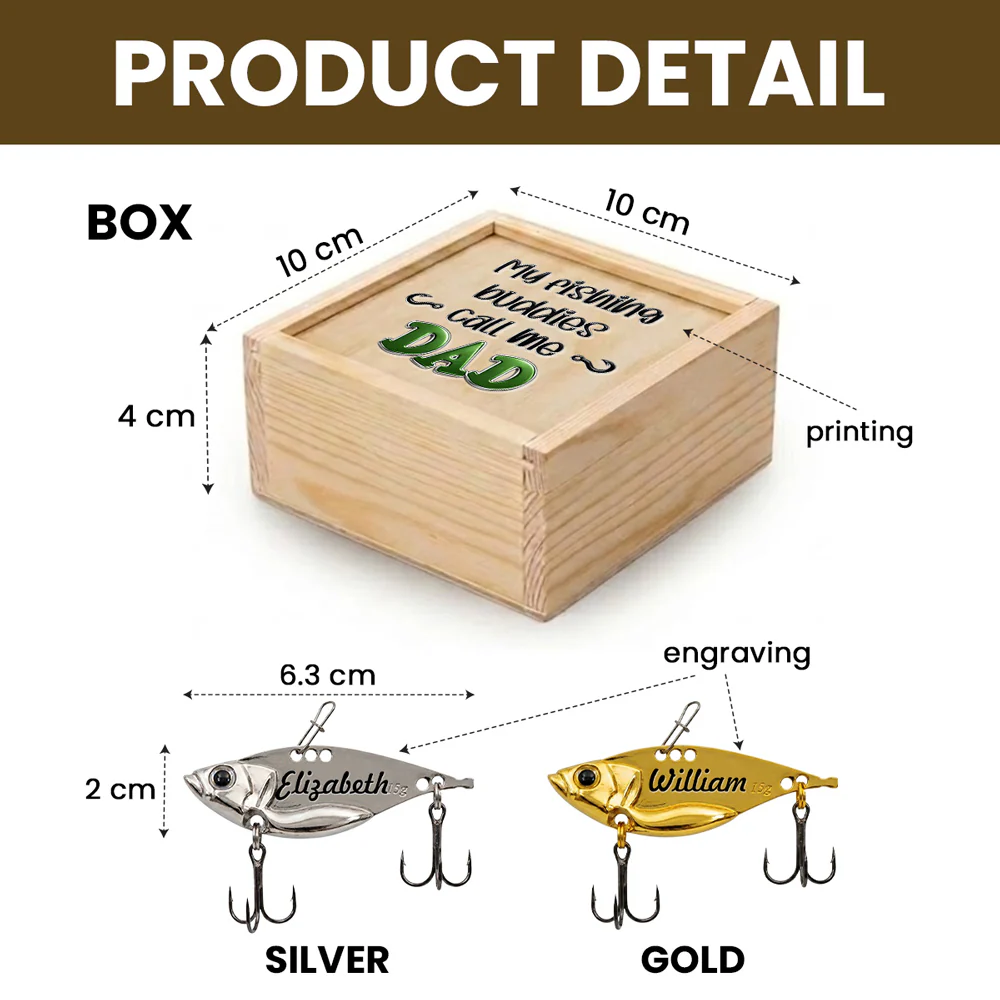 My Fishing Buddy - Personalized Custom Fishing Lure - Image 5