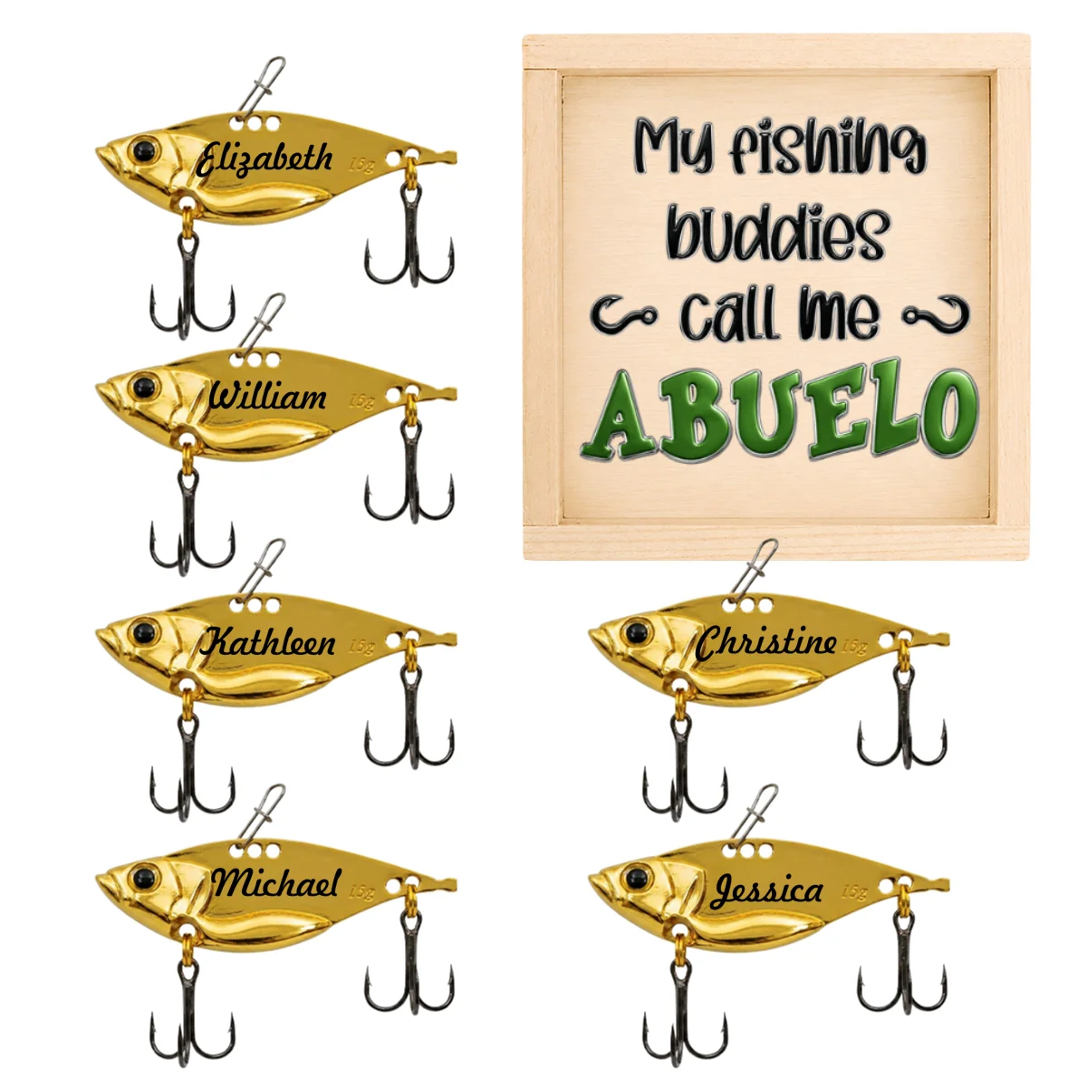 My Fishing Buddy - Personalized Custom Fishing Lure - Image 7