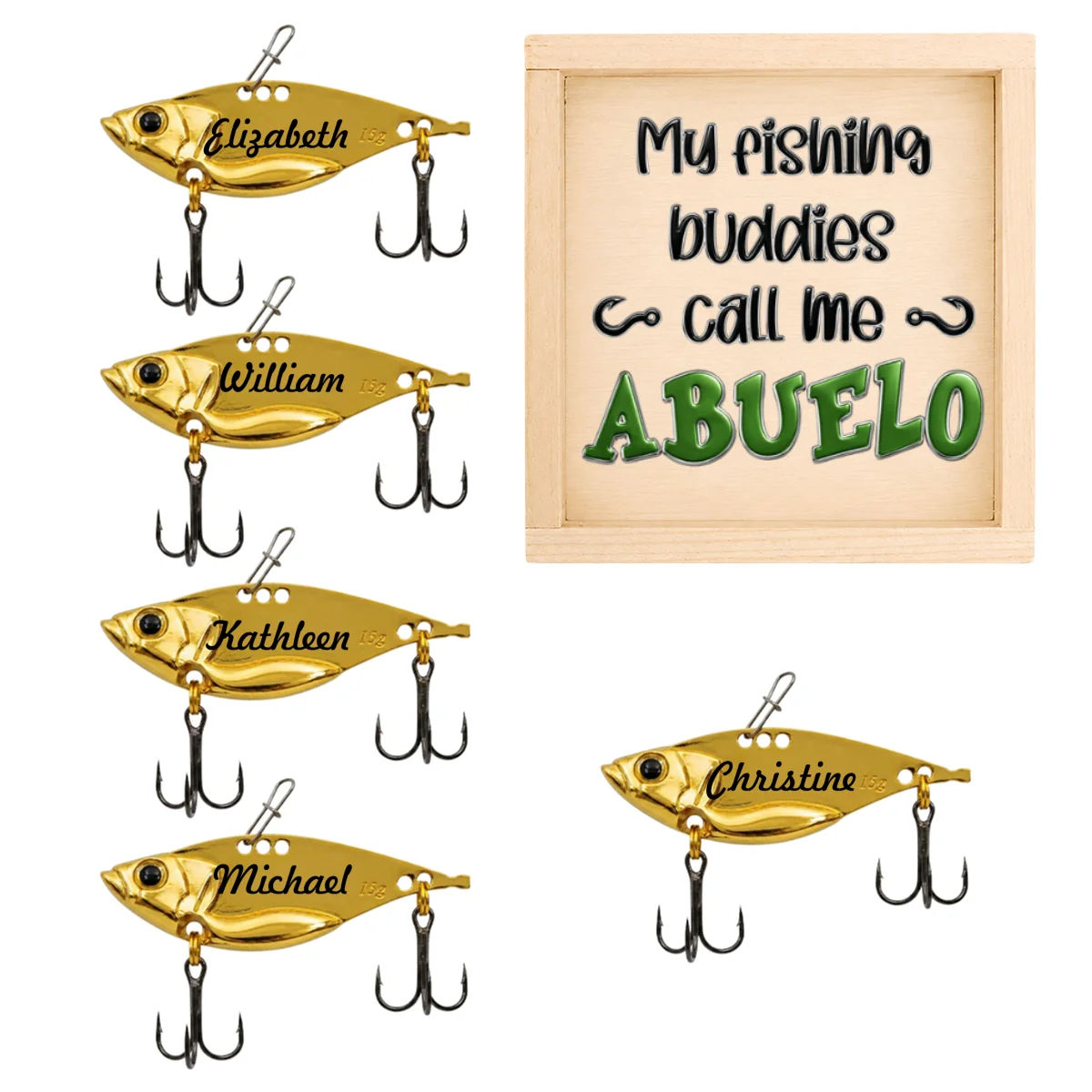 My Fishing Buddy - Personalized Custom Fishing Lure - Image 9
