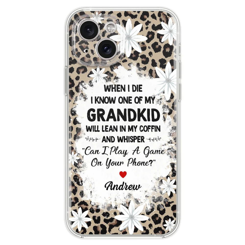 My Grandkids Will Whisper - Personalized Custom Phone Case - Image 21