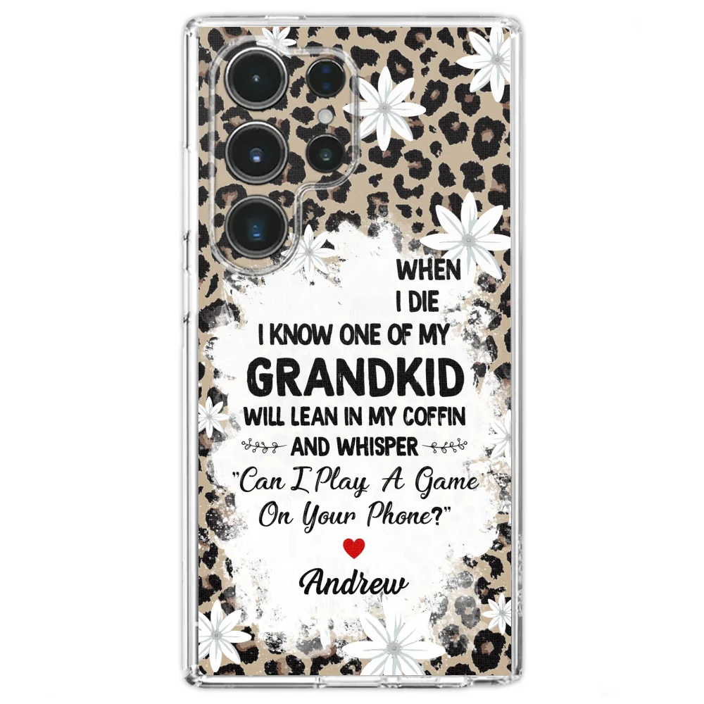 My Grandkids Will Whisper - Personalized Custom Phone Case - Image 29