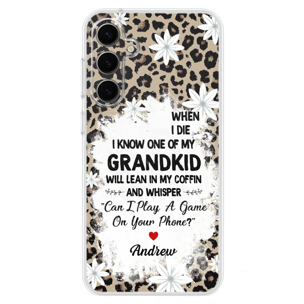 My Grandkids Will Whisper - Personalized Custom Phone Case - Image 30