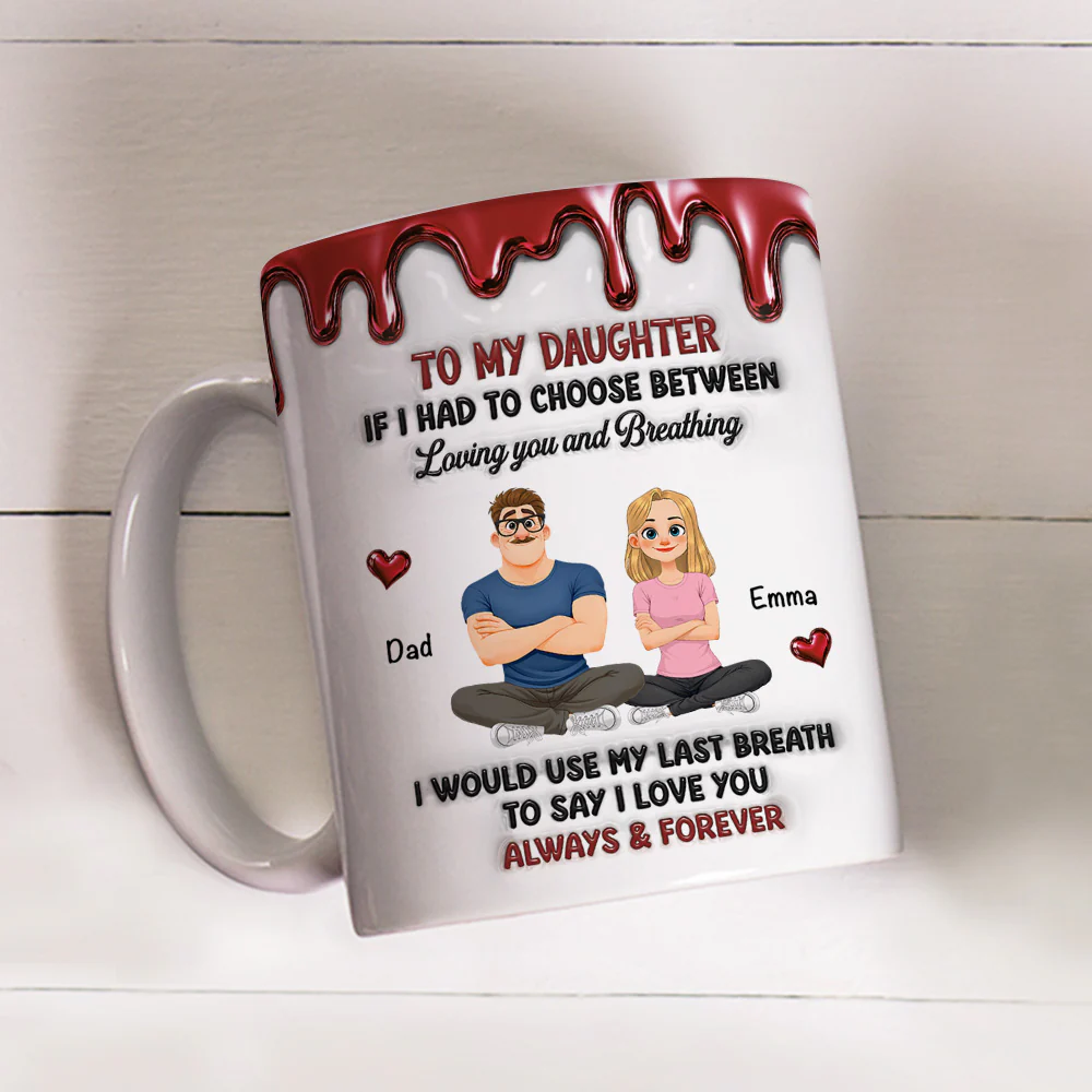 My Greatest Love - Personalized Custom 3D Inflated Effect Mug - Image 4