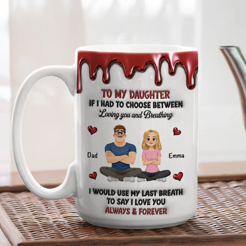 My Greatest Love - Personalized Custom 3D Inflated Effect Mug - Image 5